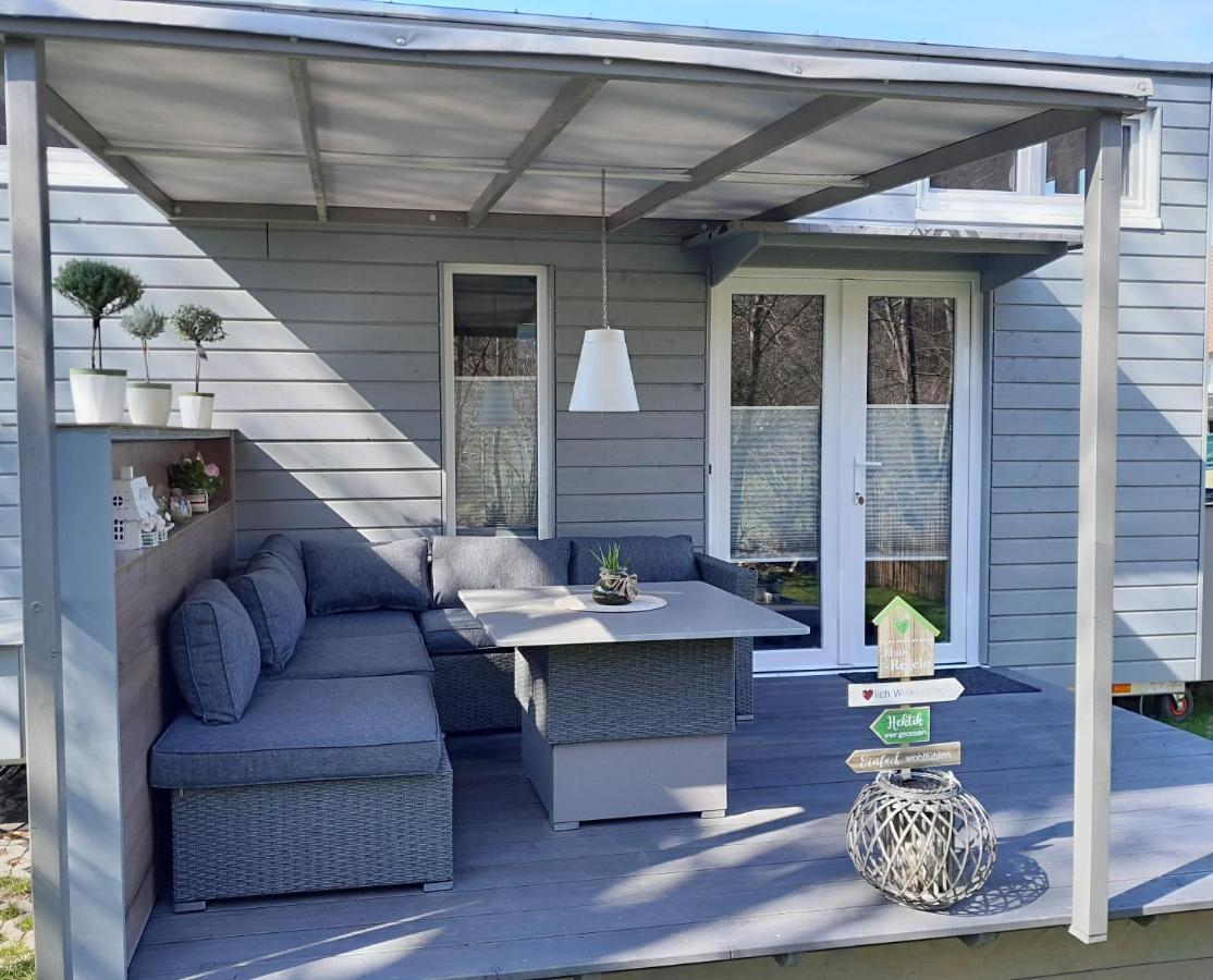 Tiny House Am Elsbach In Der Bayerischen Rhoen. Oberelsbach Eksteriør billede